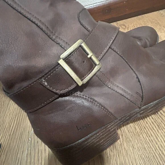 Born BOC Tall Women's Brown Knee High Boots Size 10 Lightly Used - Picture 9 of 9